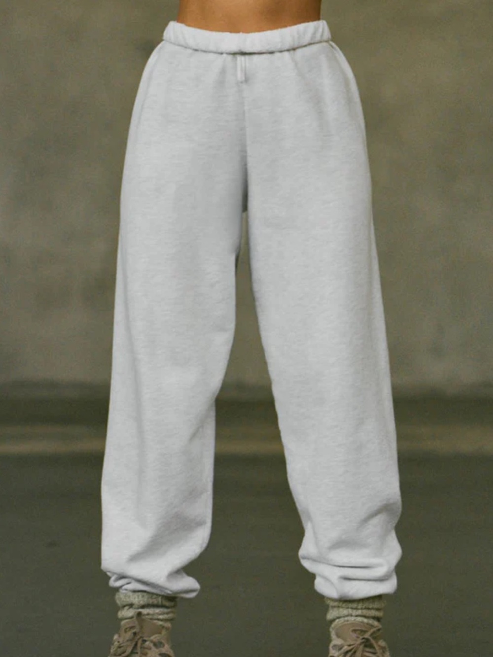 Joah brown oversized joggers